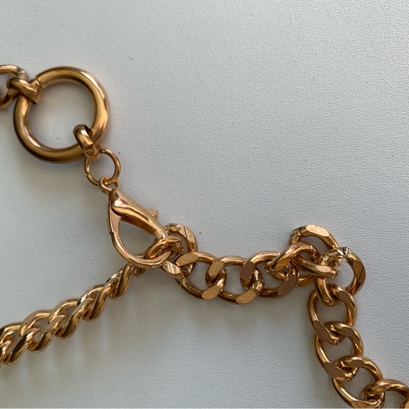 Belly Belt, Elegant Gold Chain Dress Belt - Picture 4 of 5